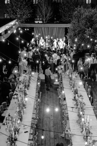 Outdoor Wedding Reception